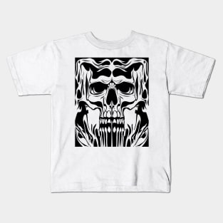 Shroud of the Skeleton God Kids T-Shirt